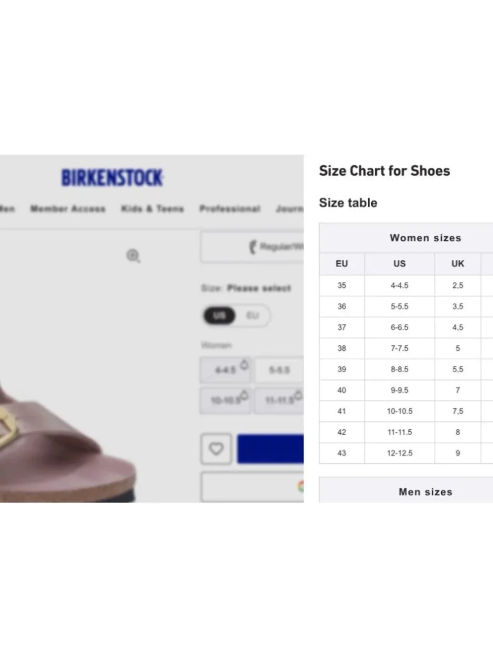 New Birkenstock *narrow* Arizona Big Buckle Sandals Slides Shoes Lavender - Picture 9 of 9